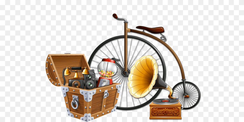 Gift Basket Hd Transparent Gift Basket Hd Images, Treasure, Electronics, Speaker, Wheel Png