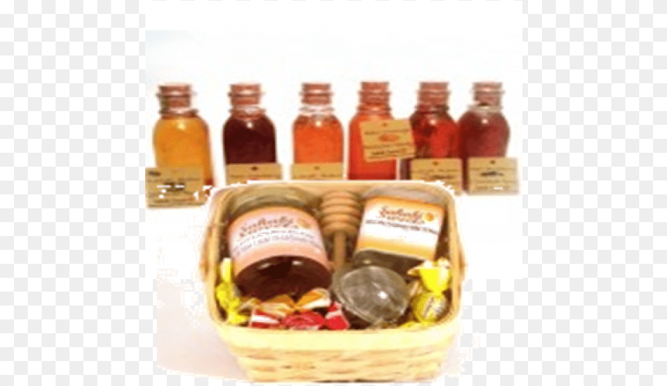 Gift Baskets Honey Basket, Food, Ketchup Free Transparent Png