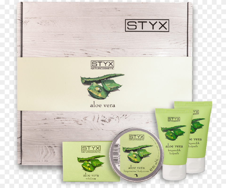 Gift Box Aloe Vera Cosmetics, Bottle, Lotion, Herbal, Herbs Free Png Download