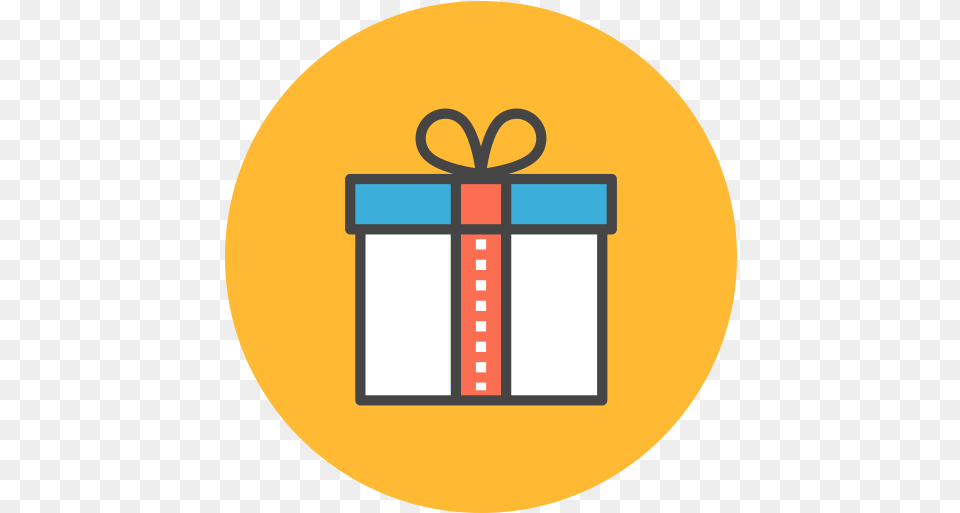 Gift Box Free Icon Of Flat Line Ecommerce Icon Hadiah Png Image