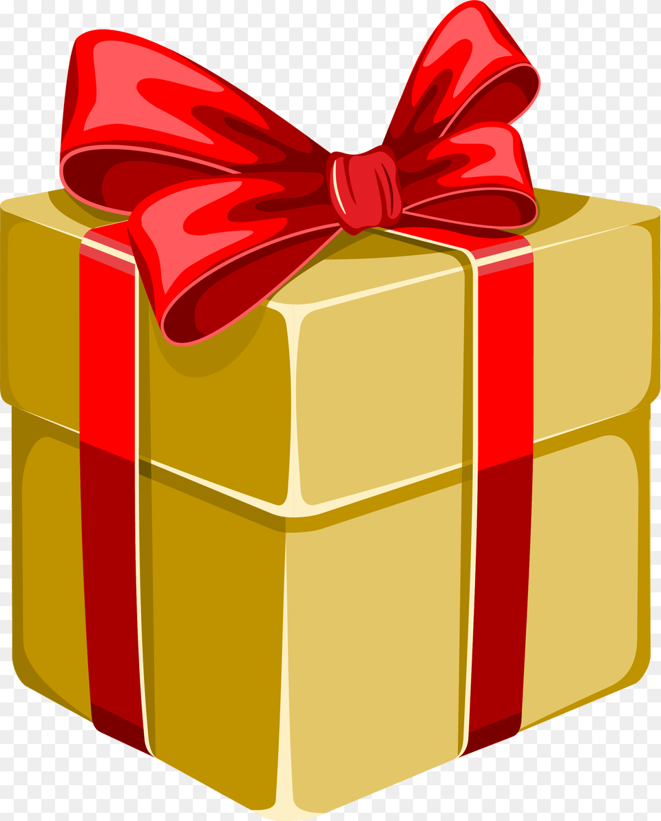 Gift Box Gratis Clip Art Yellow Bow Caja De Regalos, Dynamite, Weapon Free Png Download