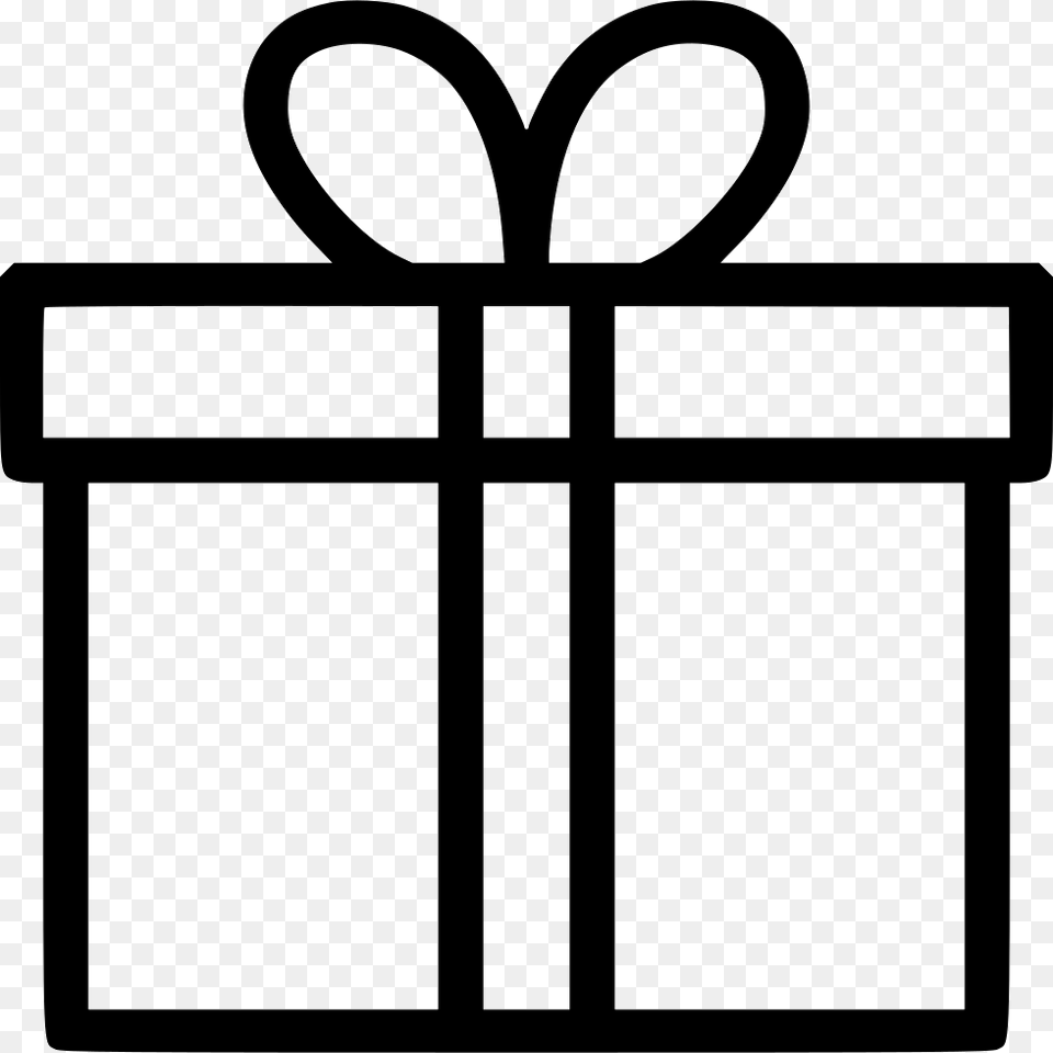 Gift Box Icon Cross, Symbol Free Png Download