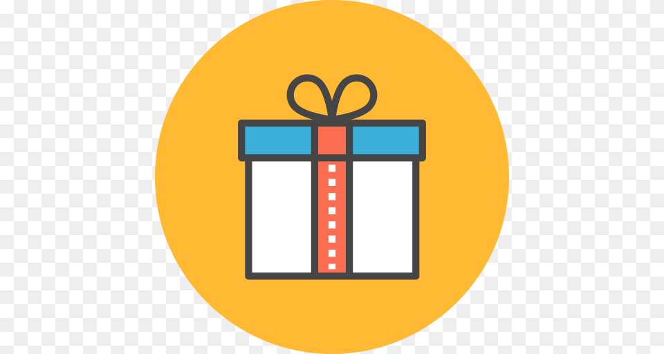 Gift Box Icon Of Flat Line Ecommerce Free Png Download