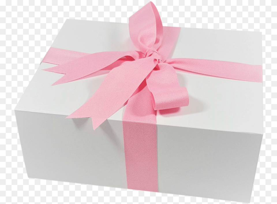 Gift Box With Pink Ribbon Pink Gift Box With Ribbon Free Png