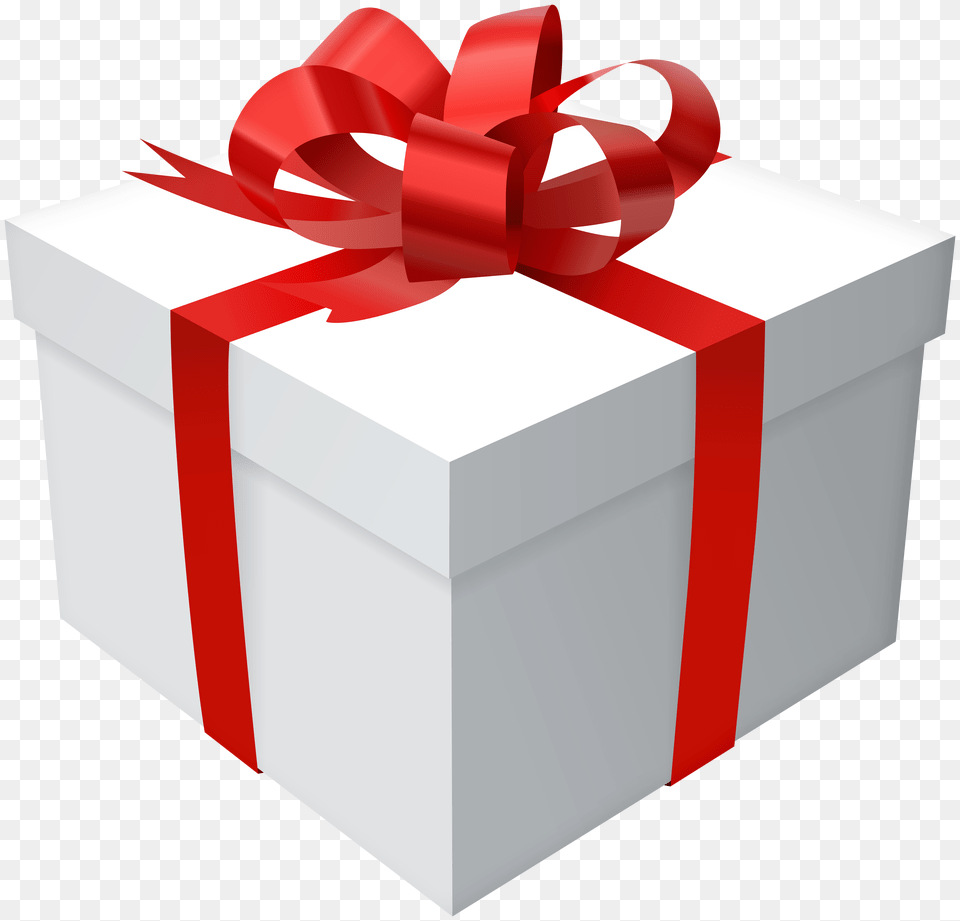 Gift Box With Red Bow Clip Art, Dynamite, Weapon Free Png Download
