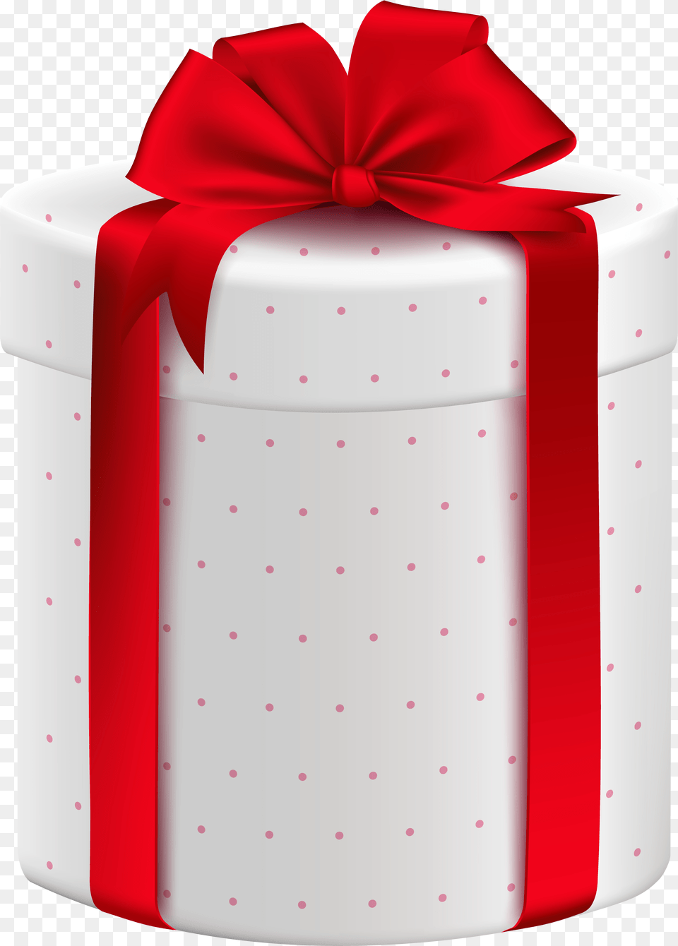 Gift Box With Red Bow Clipart Image Christmas Gift Box, Mailbox Free Png