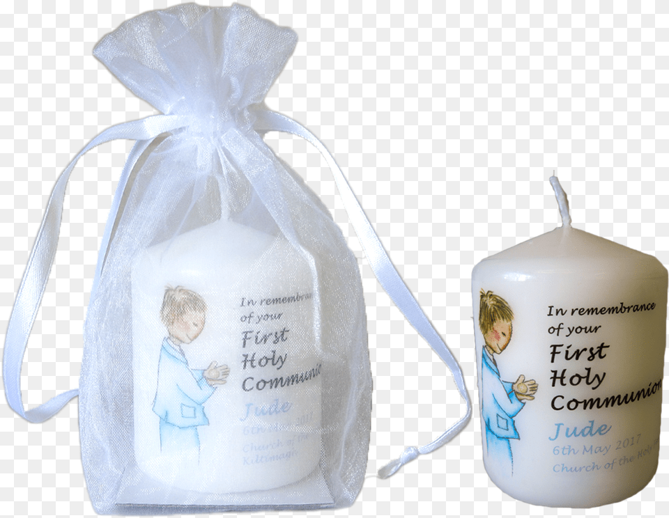 Gift Candle For 4d9ef05da85d8 Candle, Bottle, Lotion, Baby, Person Free Png Download