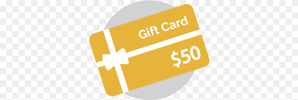 Gift Card 50 Dollars Gift Card, Text Free Transparent Png