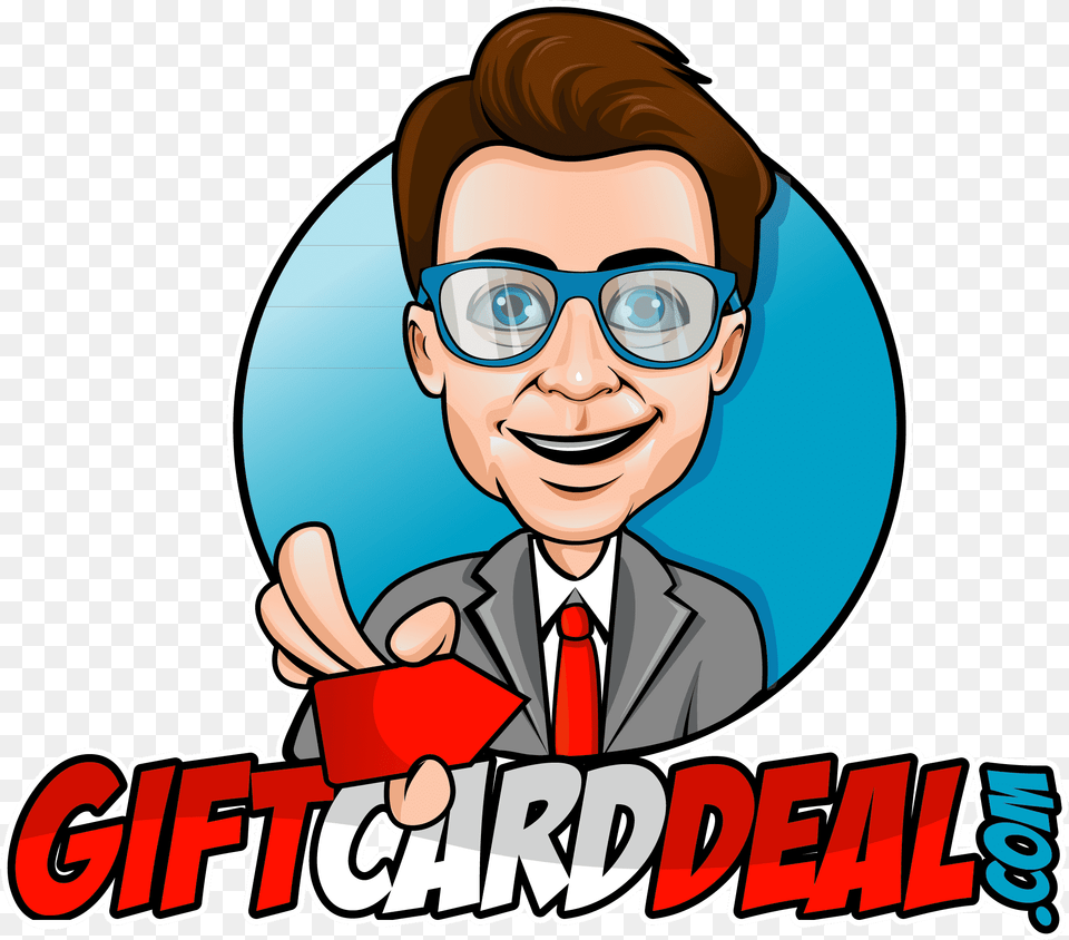 Gift Card Deal Cartoon, Accessories, Glasses, Baby, Person Free Transparent Png