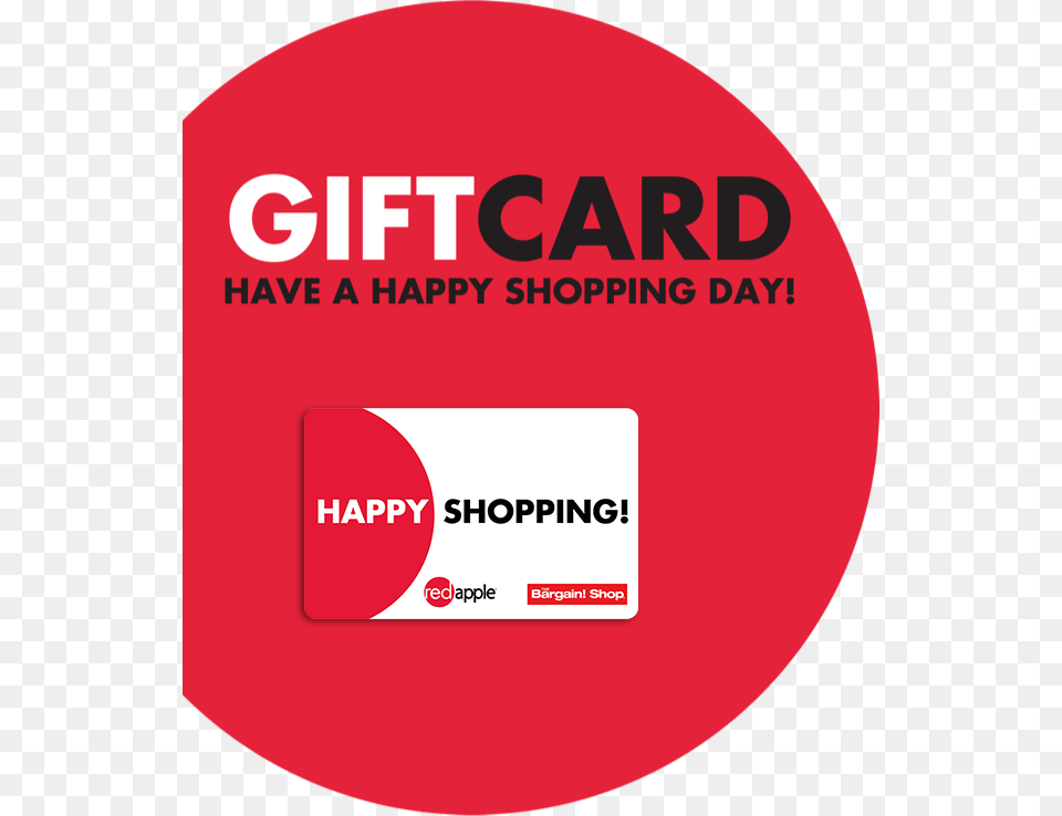 Gift Card Graphic Happy, Sticker, Logo, Text, Disk Free Transparent Png