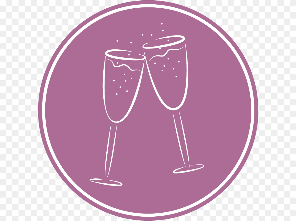 Gift Card Icons 04 Champagne Stemware, Glass Free Png Download
