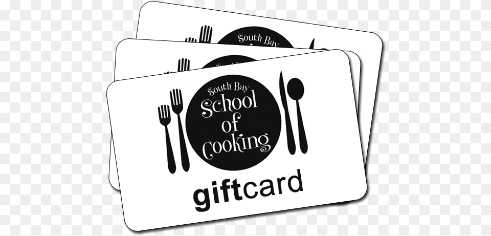 Gift Card South Bay School Of Cooking, Cutlery, Fork, Spoon, Blade Free Transparent Png