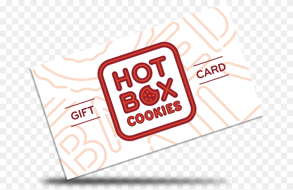 Gift Cards Hot Box Cookies, Paper, Text Png Image