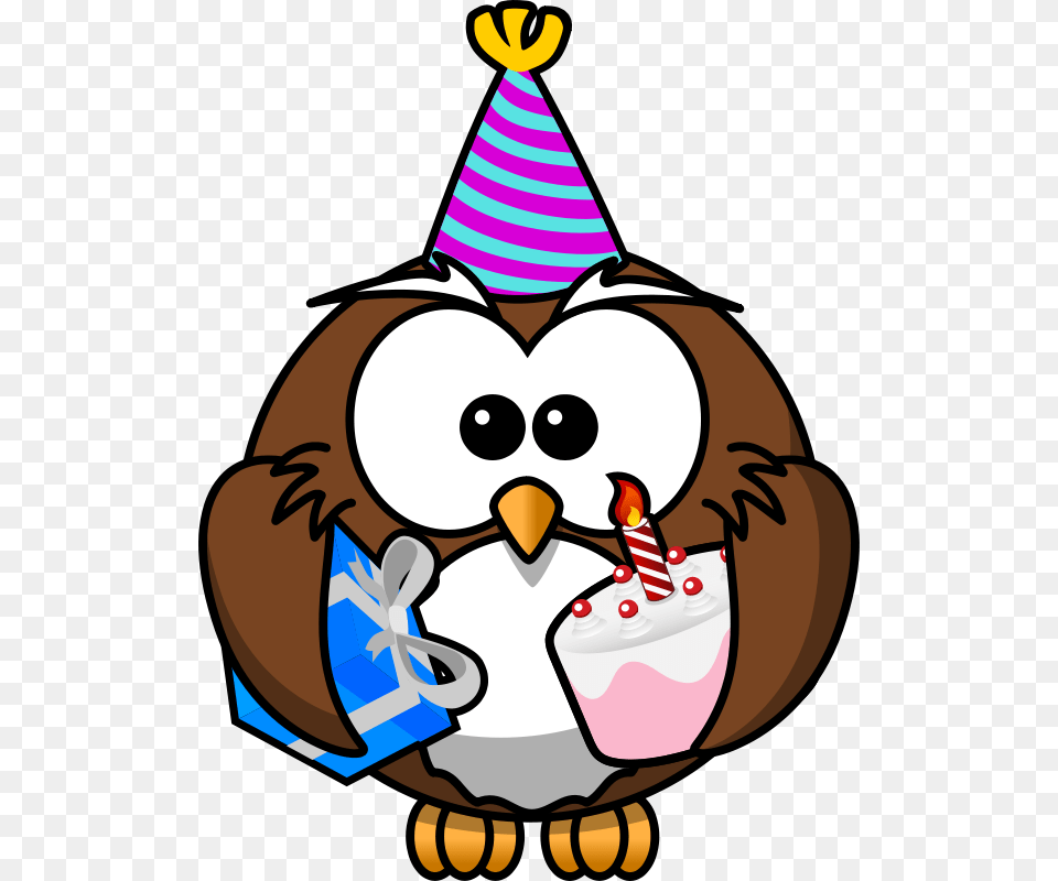 Gift Clipart Owl, Hat, Clothing, Baby, Person Free Png