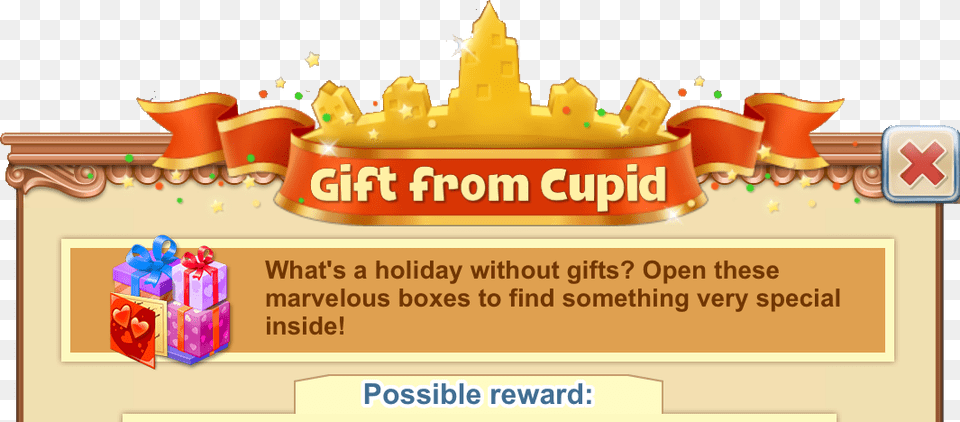 Gift From Cupid Window Heading Gift, Text Png Image