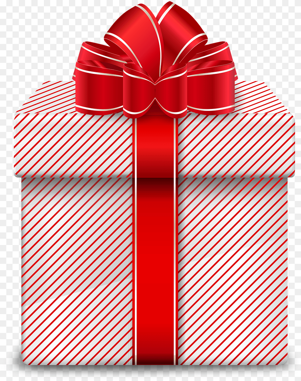Gift Red Gift White And Red Christmas Gift Episode Interactive Present Overlays, Dynamite, Weapon Free Transparent Png