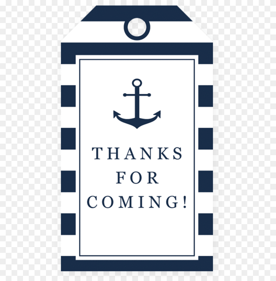 Gift Tag Template Nautical Thank You Tag, Electronics, Hardware, Hook, Anchor Free Png