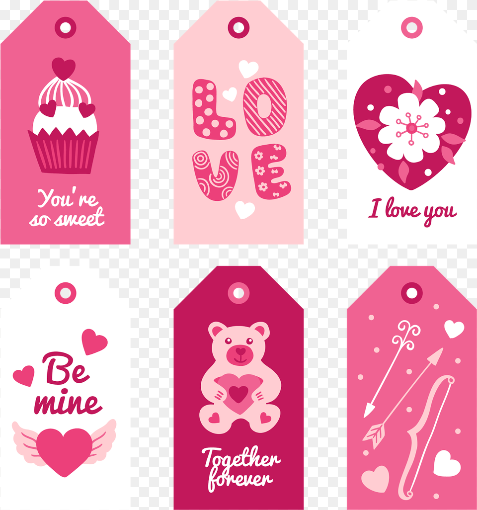Gift Tag Valentines Tag, Envelope, Greeting Card, Mail, Animal Free Png