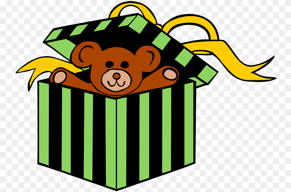 Gift Teddy Bear Hediye Paketi Cartoon, Animal, Mammal, Wildlife Free Transparent Png