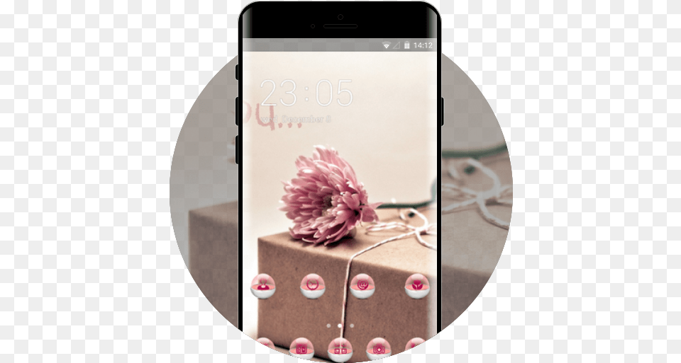 Gift Theme Box Flower Wallpaper Android U2013 U Party Supply, Electronics, Mobile Phone, Phone, Plant Png