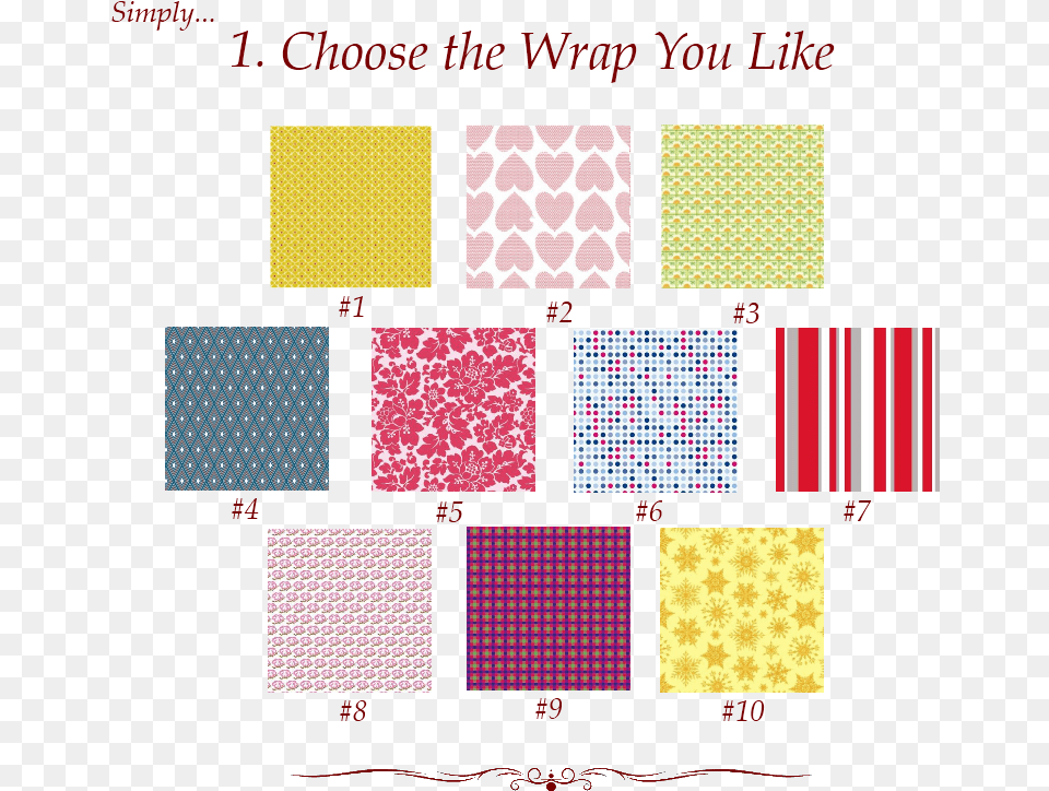 Gift Wrap Motif, Pattern, Scoreboard Free Png Download