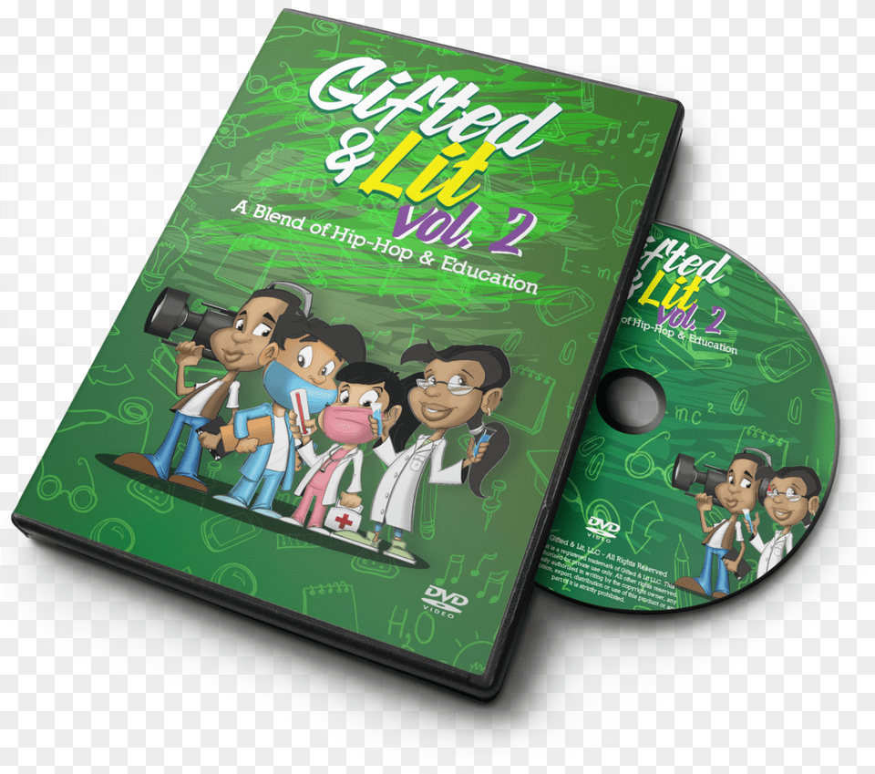 Gifted Amp Lit Volume 2 Sale Gifted And Lit, Disk, Dvd, Person, Baby Free Png Download
