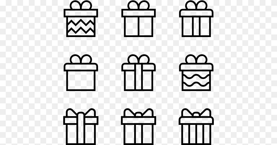 Gifts, Gray Png Image