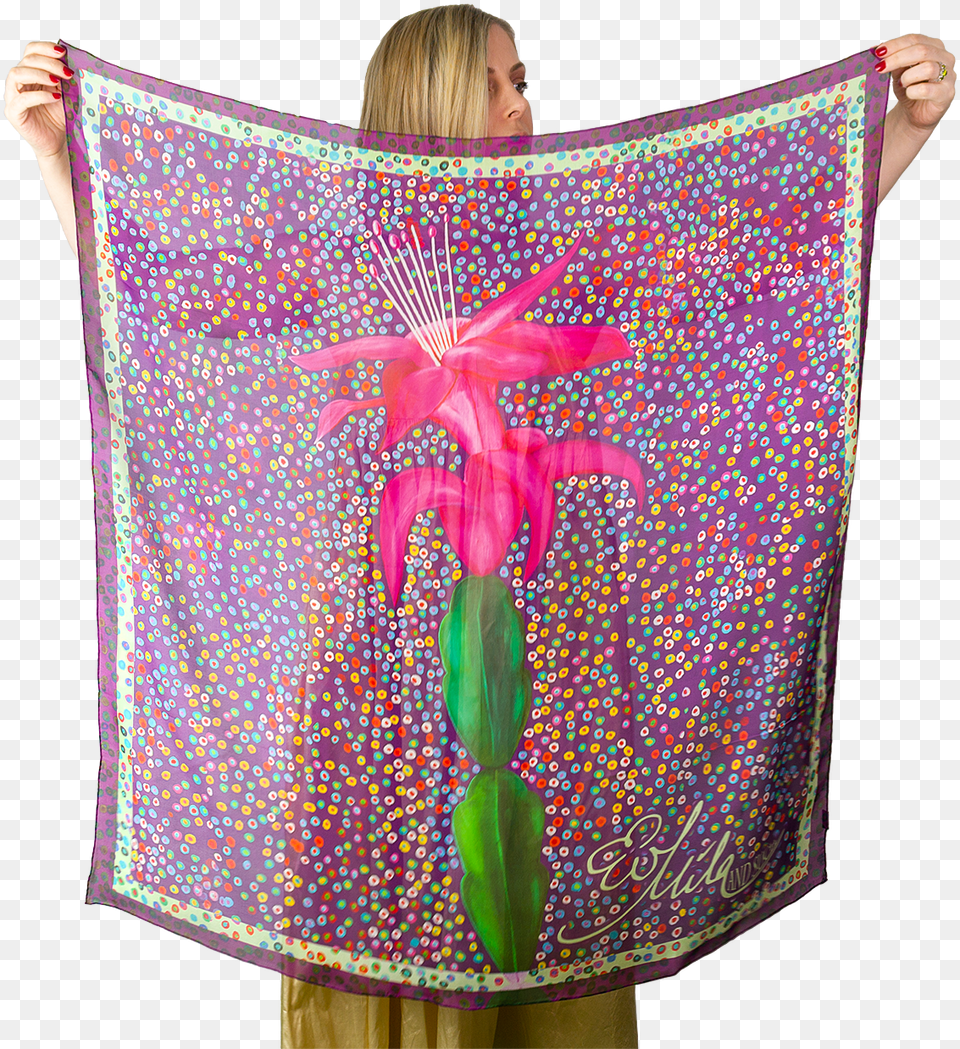 Gifts For Her Birth Silk Square Scarf Bandana Christmas Gift, Adult, Female, Person, Woman Png