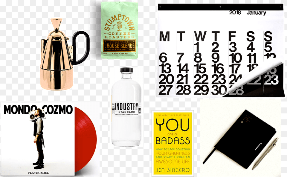 Gifts For The Go Getter 2018 Stendig Poster Calendar Moma Design Store, Advertisement, Person, Book, Publication Free Png Download