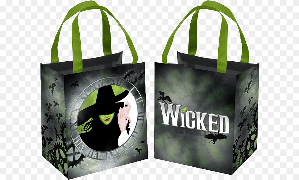 Gifts For Wicked Fans Wicked The Musical, Bag, Tote Bag, Woman, Adult Free Png Download