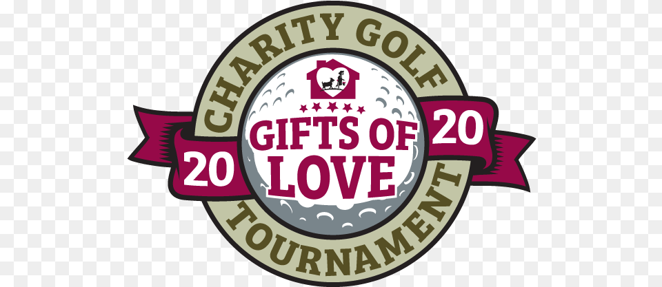 Gifts Of Love Golf Tournament Has Been Dot, Logo, Badge, Symbol, Dynamite Free Png Download