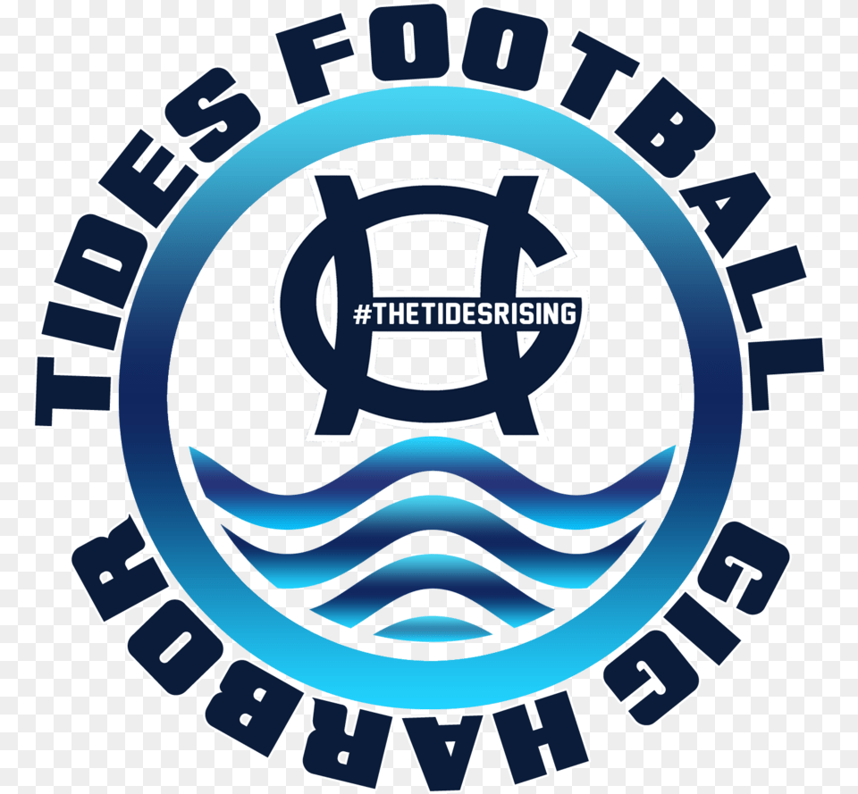 Gig Harbor Tides Football Tide Logo, Emblem, Symbol Free Png