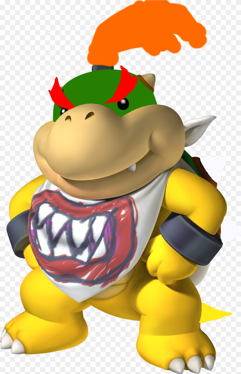 Giga Bowser Jr Mario Bros Bowser Jr, Plush, Toy Free Transparent Png