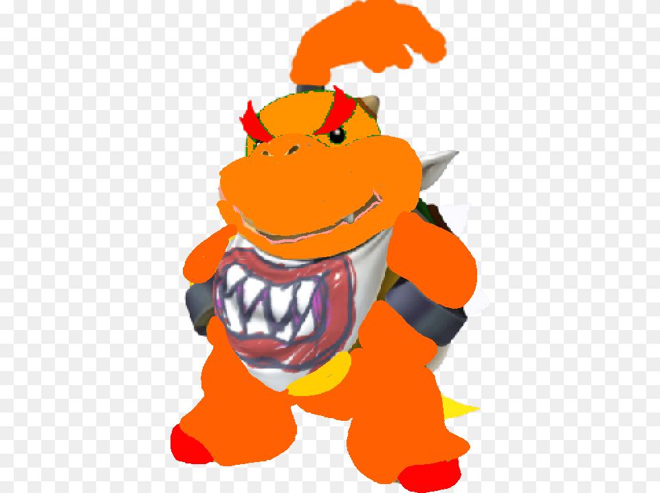 Giga Fire Bowser Jr Mario Dark Bowser Jr, Baby, Person Png