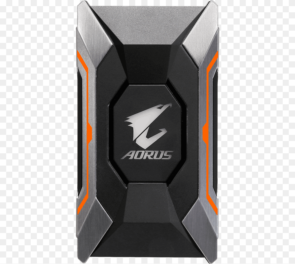 Gigabyte Gigabyte Aorus Sli Hb Bridge Rgb 1 Slot Spacing, Emblem, Symbol, Ball, Football Png