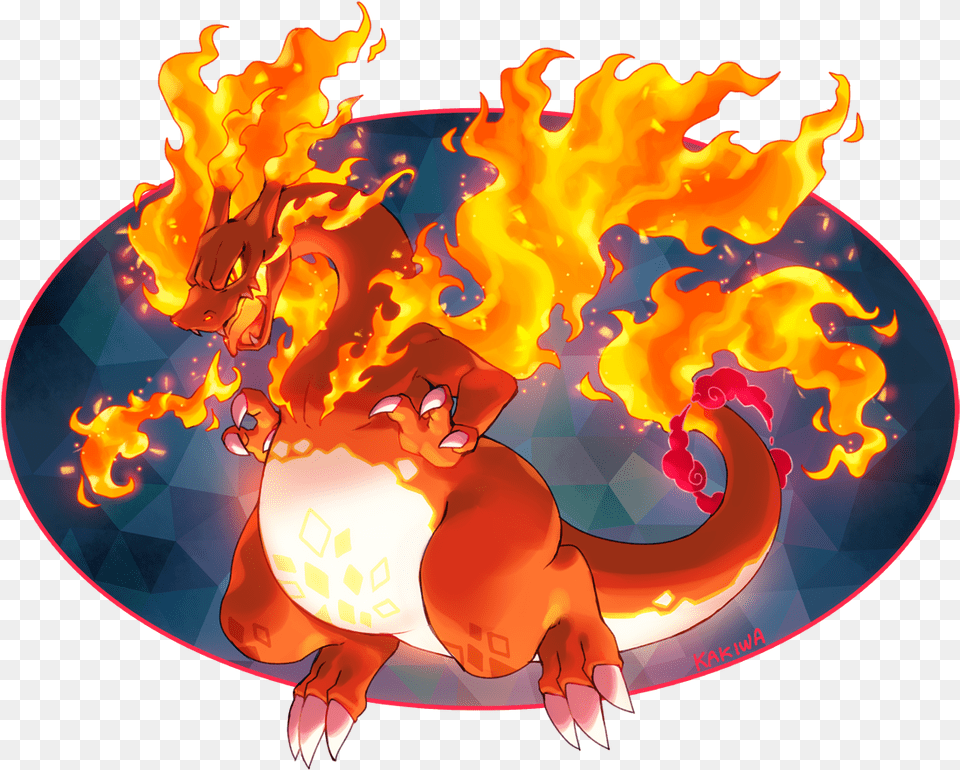 Gigantamax Charizard, Fire, Flame Free Png Download