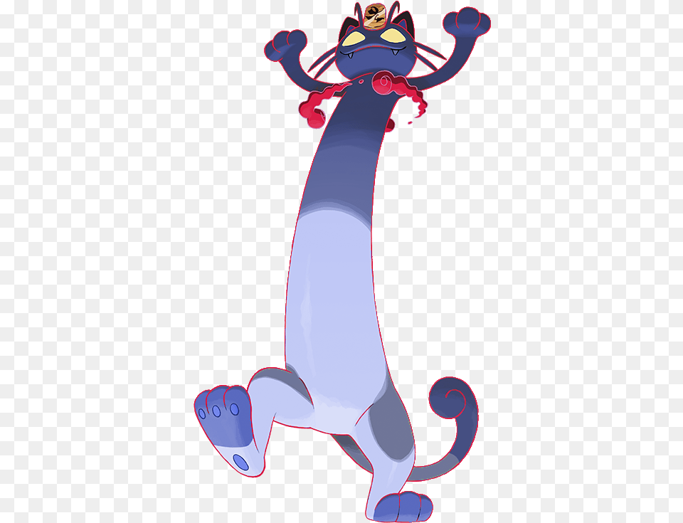 Gigantamax Meowth, Cartoon, Person Free Transparent Png