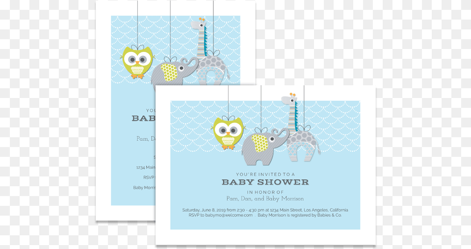 Gigi Giraffe Amp Friends Owl, Advertisement, Poster, Page, Text Png Image