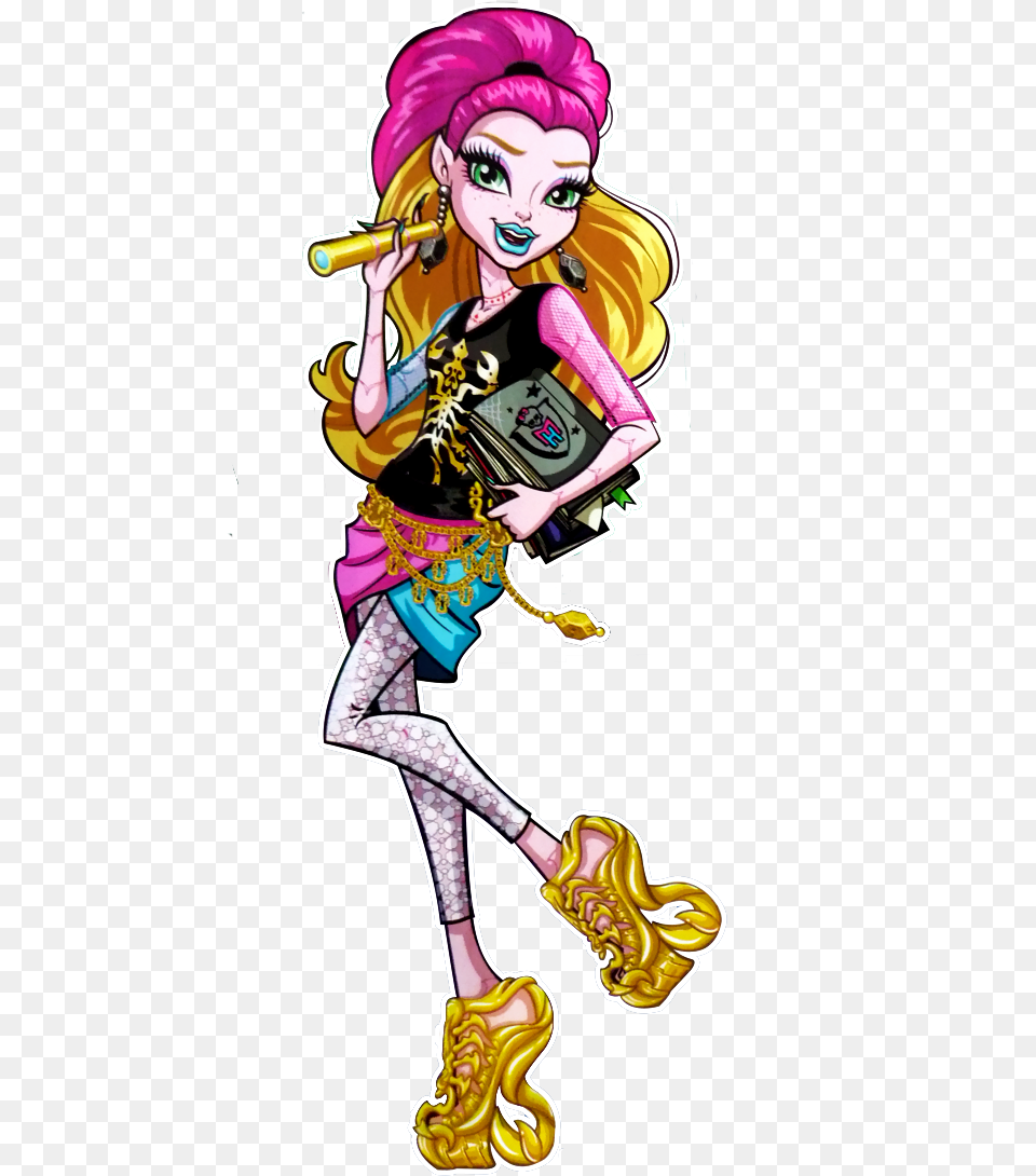 Gigi Grant Monster High Gigi Grant New Scaremester, Publication, Book, Comics, Adult Free Transparent Png