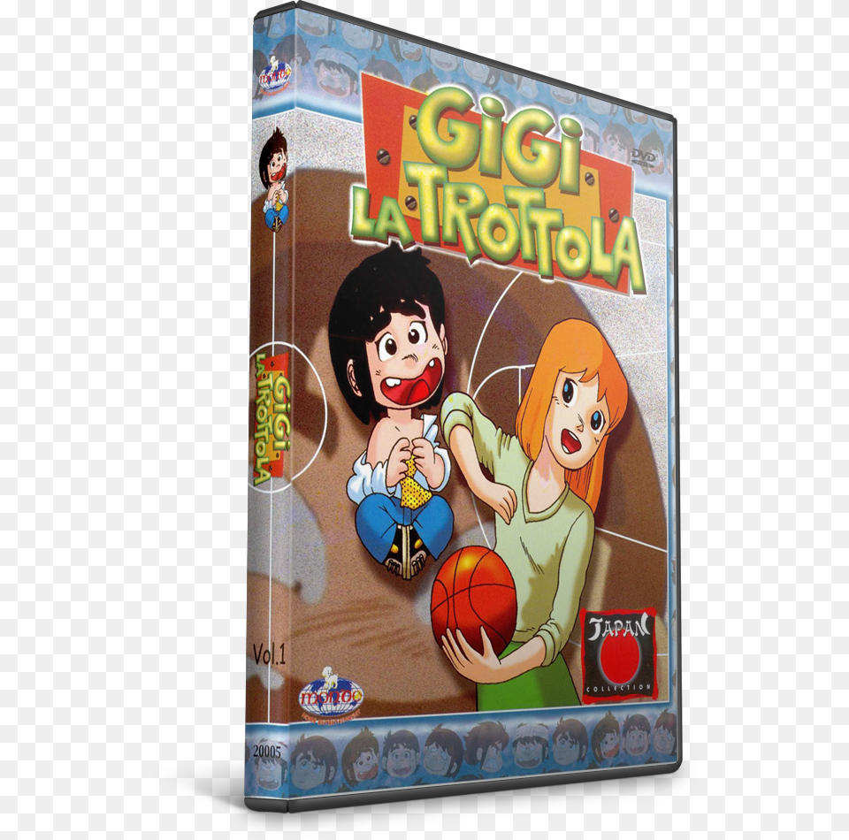 Gigi La Trottola Dvd Cover, Person, Baby, Face, Head Free Png Download