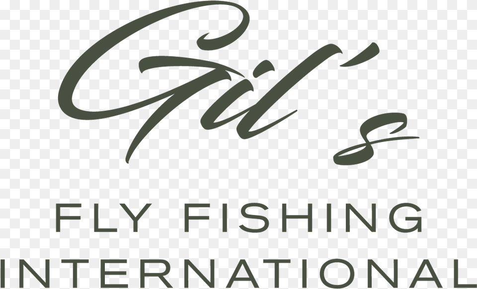 Gil S Fly Fishing International 30 Rock Season, Text, Handwriting Free Png