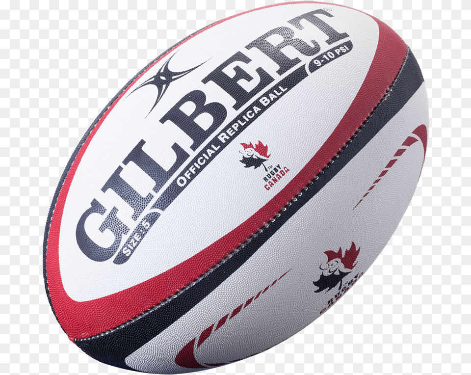 Gilbert Canada Replica Rugby Ball Gilbert Rugby Ball, Rugby Ball, Sport Png Image