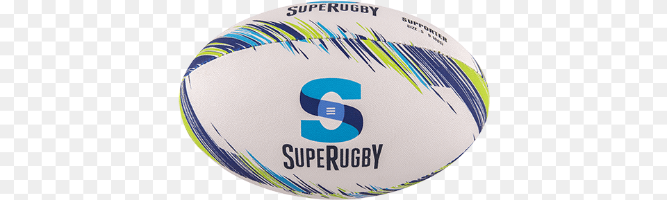 Gilbert Rugby Supporter Super Rugby Size 5 Panel Gilbert Super Rugby Official Replica Rugby Ball, Rugby Ball, Sport Png Image