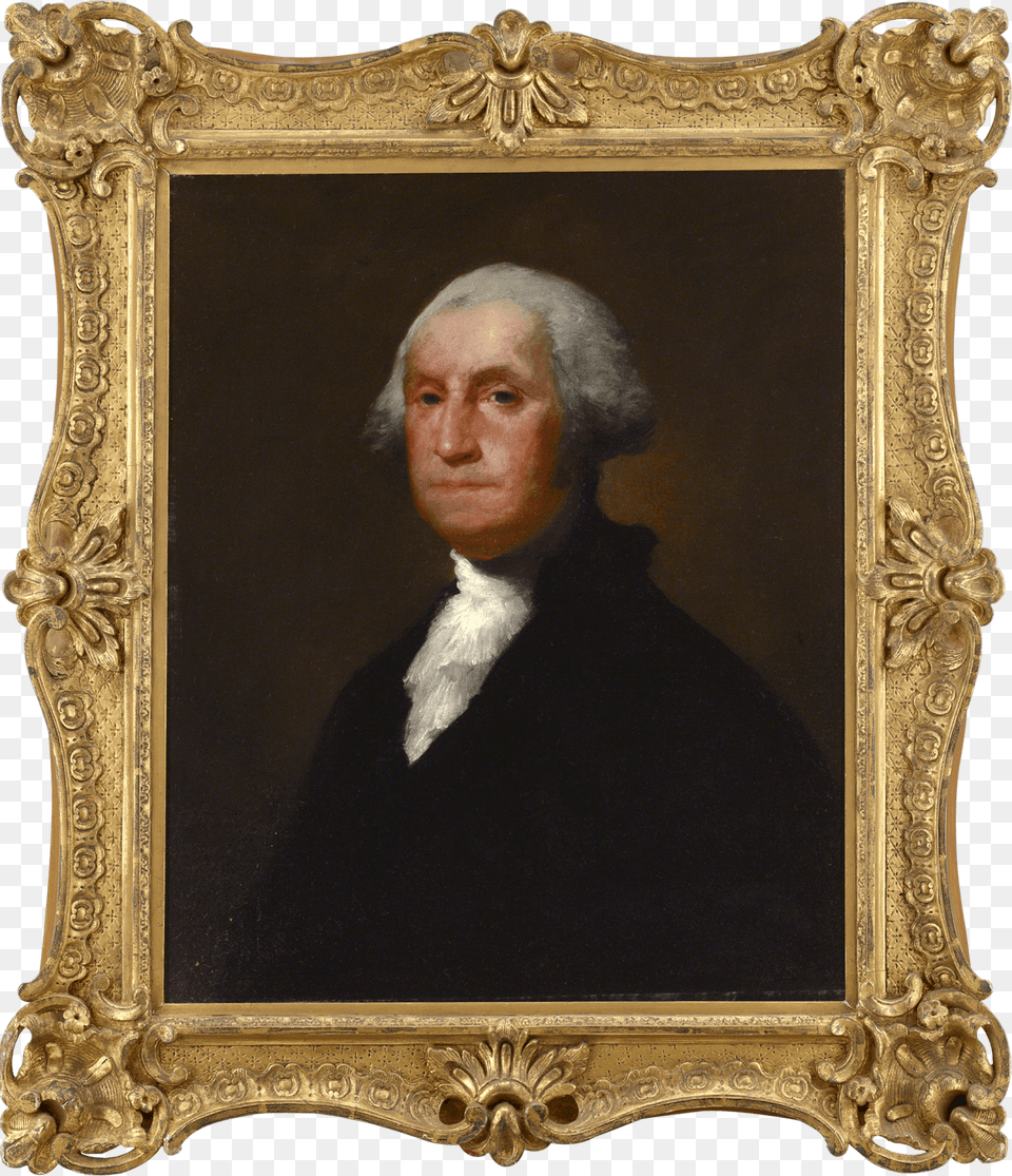 Gilbert Stuart George Washington Painting, Art, Photography, Adult, Person Free Png