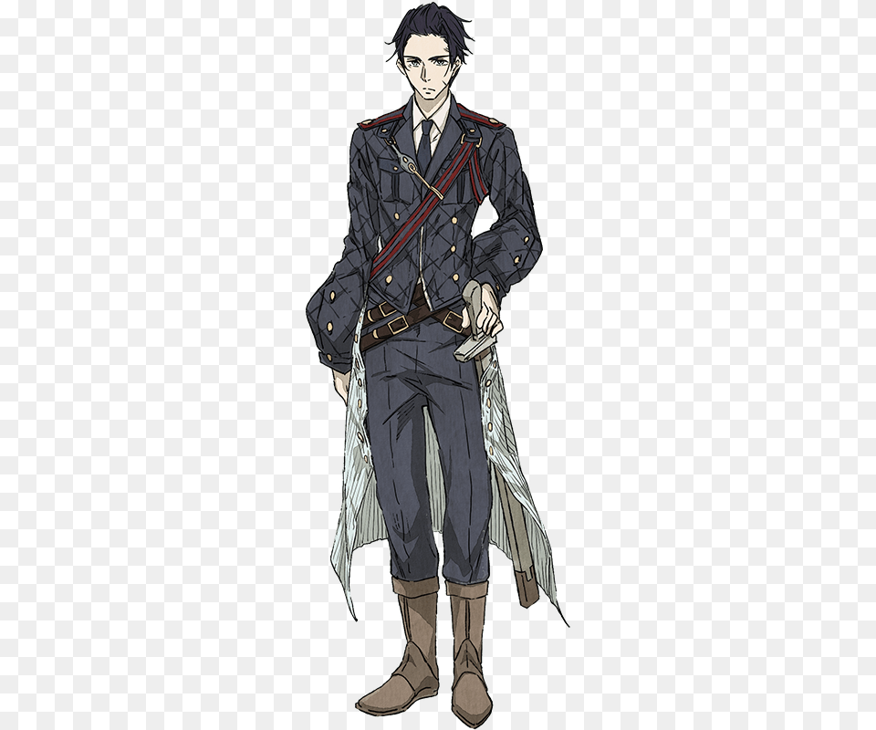 Gilbert Violet Evergarden Major Gilbert, Comics, Book, Clothing, Coat Free Png