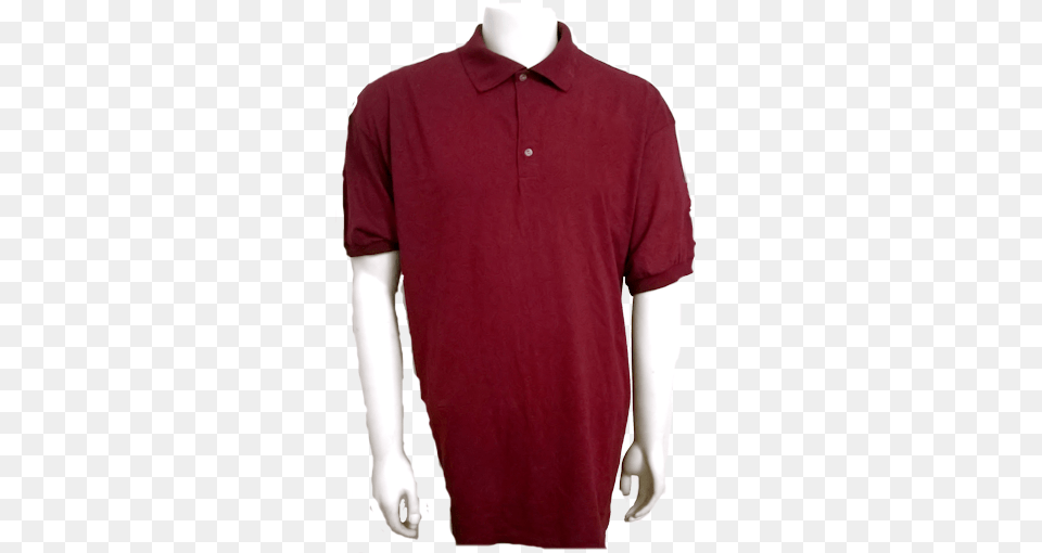 Gildan 8800 Blank Golf Shirts Polo39s Polo Shirt, Clothing, Maroon, Blouse, Long Sleeve Png Image