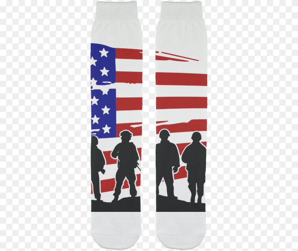 Gildan Herren Sublimation Adult T Shirt, Male, Man, Person, American Flag Png