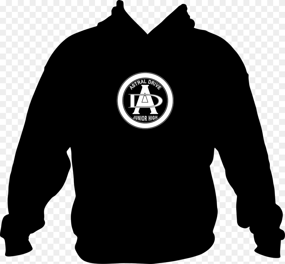 Gildan Hoodie Astral Drive Athletic Logo White Odal Rune, Clothing, Knitwear, Sweater, Sweatshirt Png