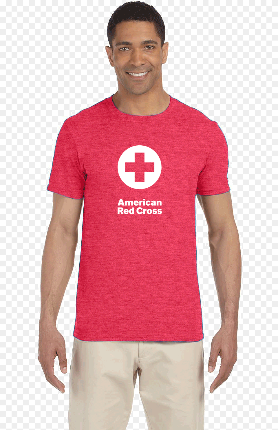 Gildan Softstyle Heather Red, Logo, First Aid, Symbol, Red Cross Free Png