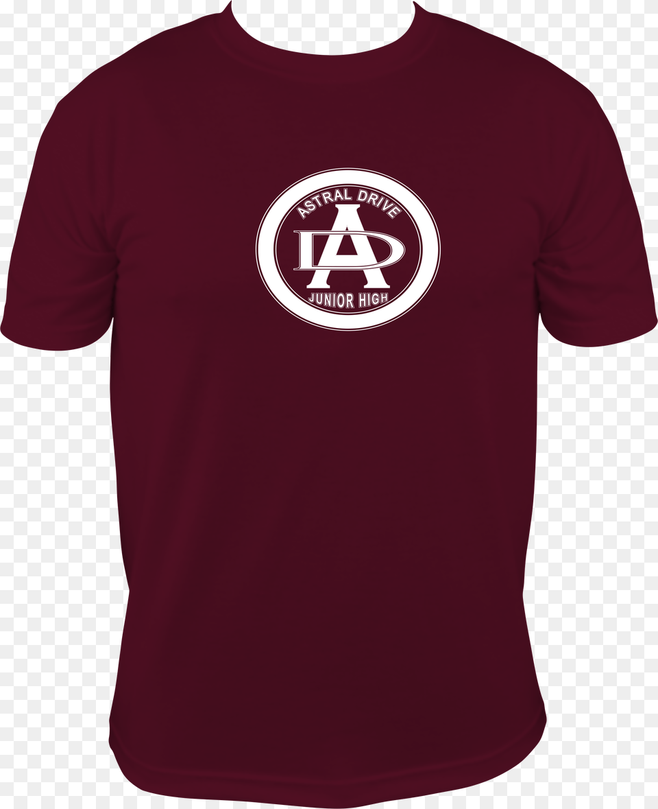 Gildan T Shirt Astral Drive Logo Across Front White Cheer Mom Competition Shirts, Clothing, Maroon, T-shirt Free Transparent Png